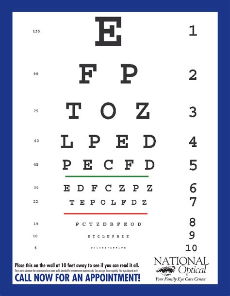 Eye Test: 3 Free Eye Charts To Download and Print .